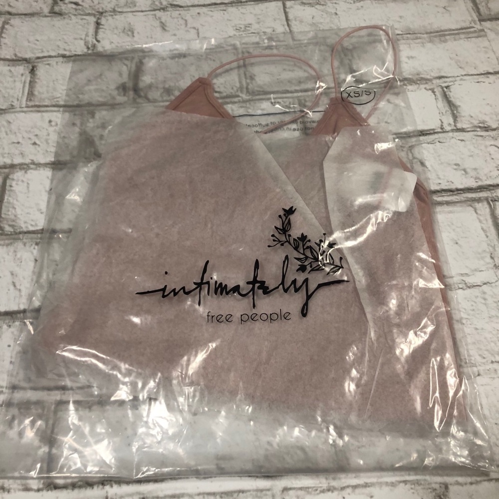 Free People Intimately Ribbed V-Neck Brami - Picture 9 of 11